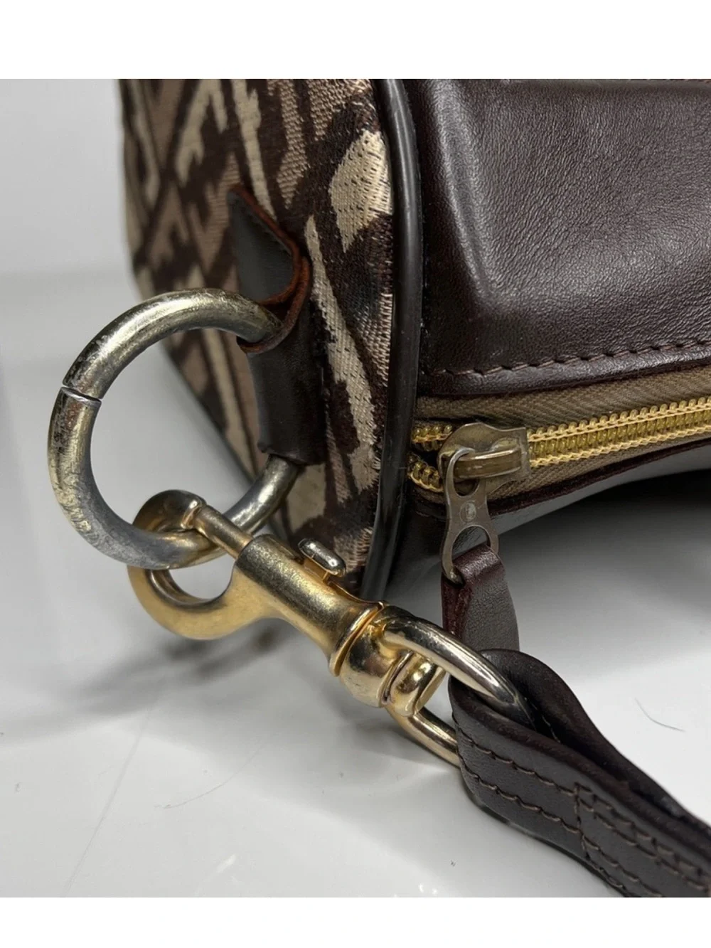 Fendi Zucca Boston Bag - Picture 9 of 13